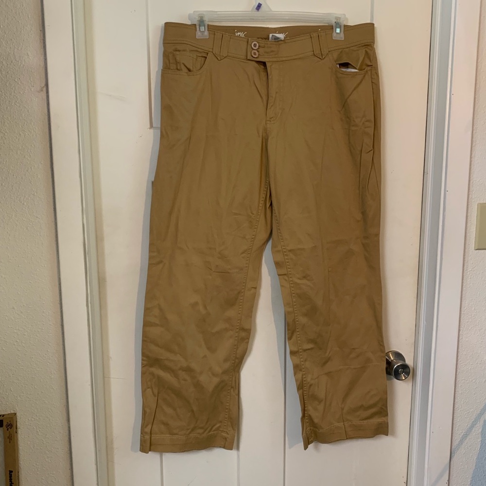 Just my size 20w tan wide leg pants